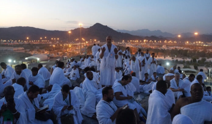 Jamaah haji tengah melaksanakan Wuquf di Arafah, pada 9 Dzulhijjah. | Foto: RM ID