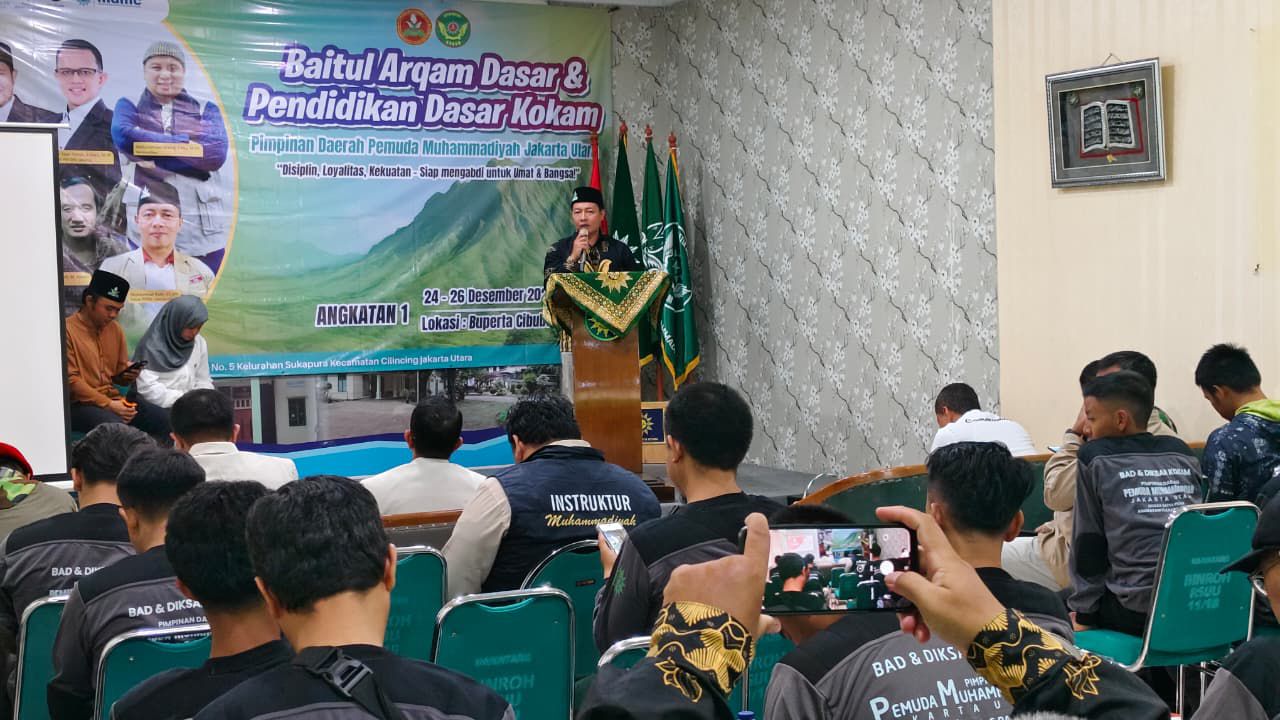 Pemuda Muhammadiyah Jakarta Utara Gelar Baitul Arqam Dasar dan Diklatsar Kokam