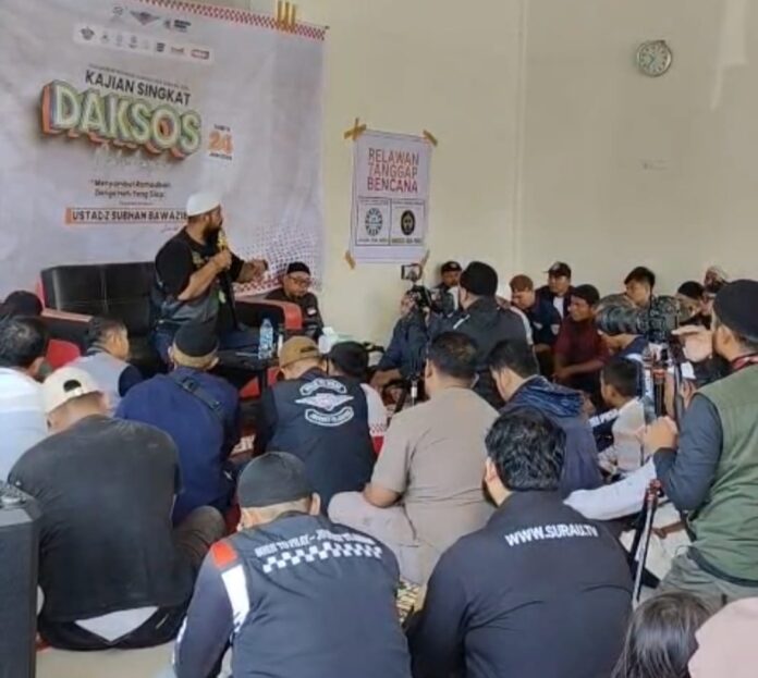 Muslim Biker Indonesia Salurkan Bantuan Korban Galodo di Palembayan